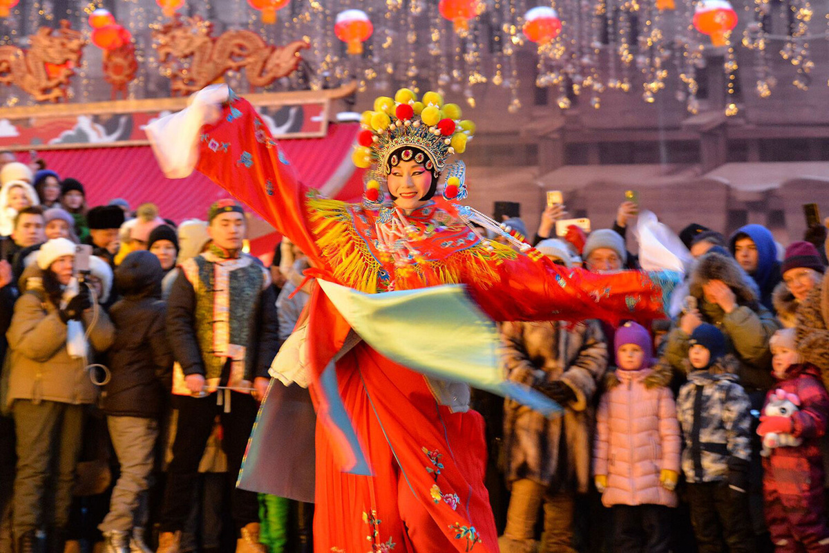 Новогодний фон для афиши