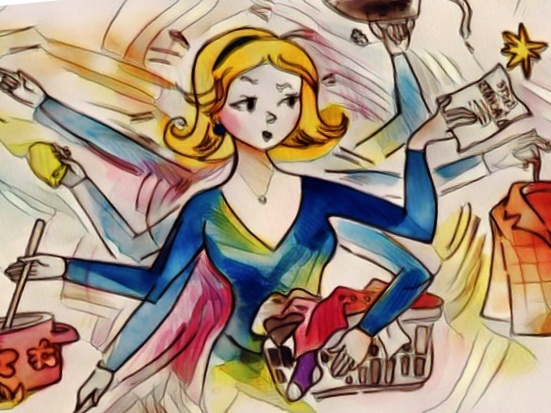 Как не потеряться в делах. (Коллаж на основе фото из свободных источников интернета)