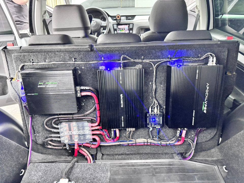 Усилители и разводка мое почтение