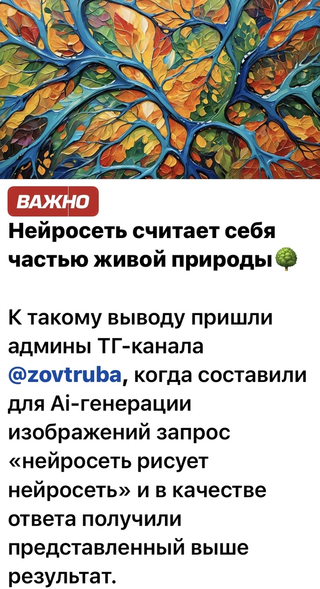 Скрин из новостной ленты клубного канала в ТГ