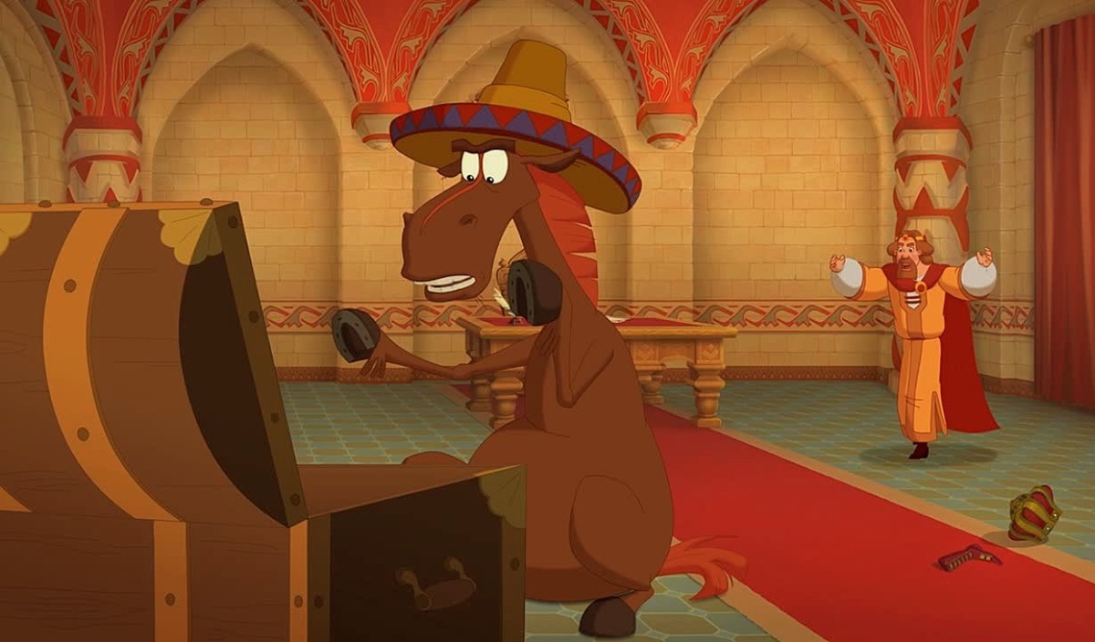 Кадр из мультфильма "Три "