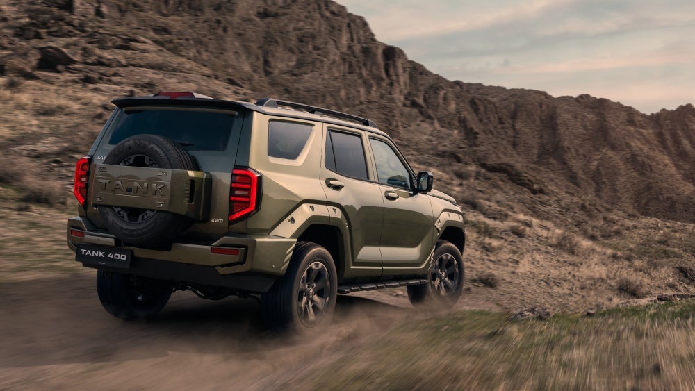 На фото: Внедорожник Tank 400 для рынка России