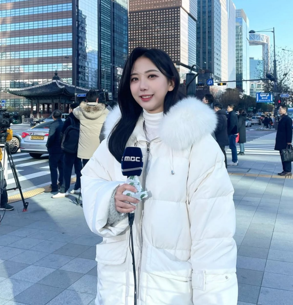    Корейская телеведущая Oh YoannaСоцсети