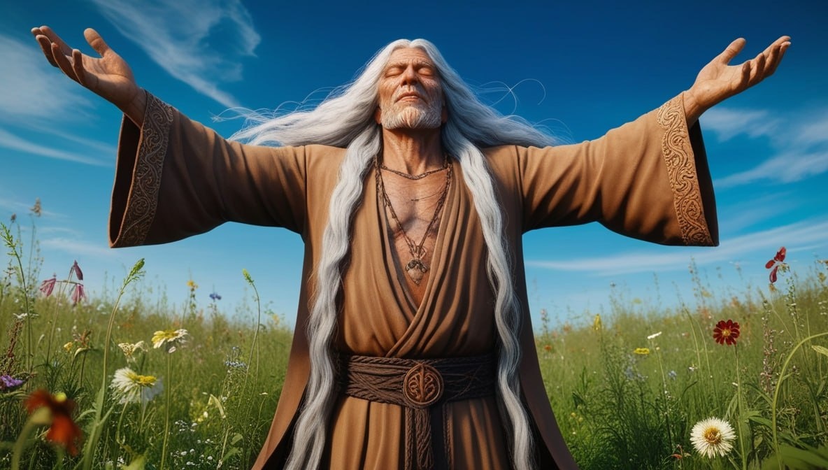 Человек Силы, рисунок созданный автором с помощью компьютерных технологий