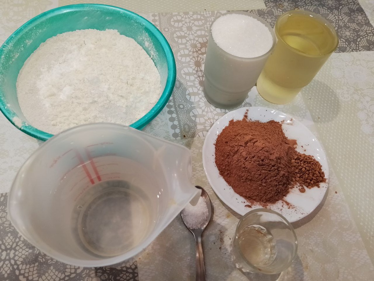 Количество ингредиентов минимальное