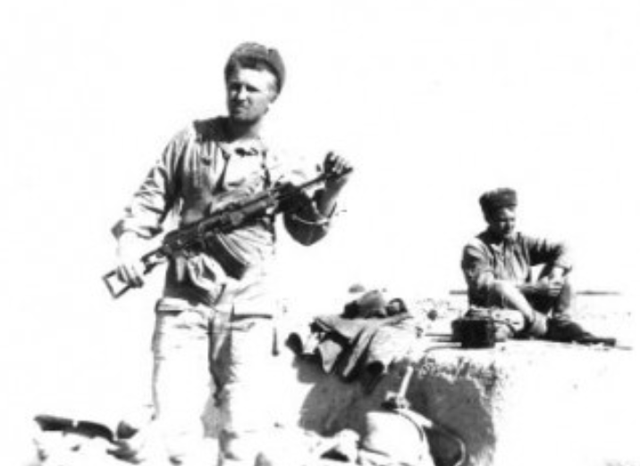 Сержант внештатной ДШГ ММГ-3 Мардиан А. Цыплин. ДРА, 1985 год