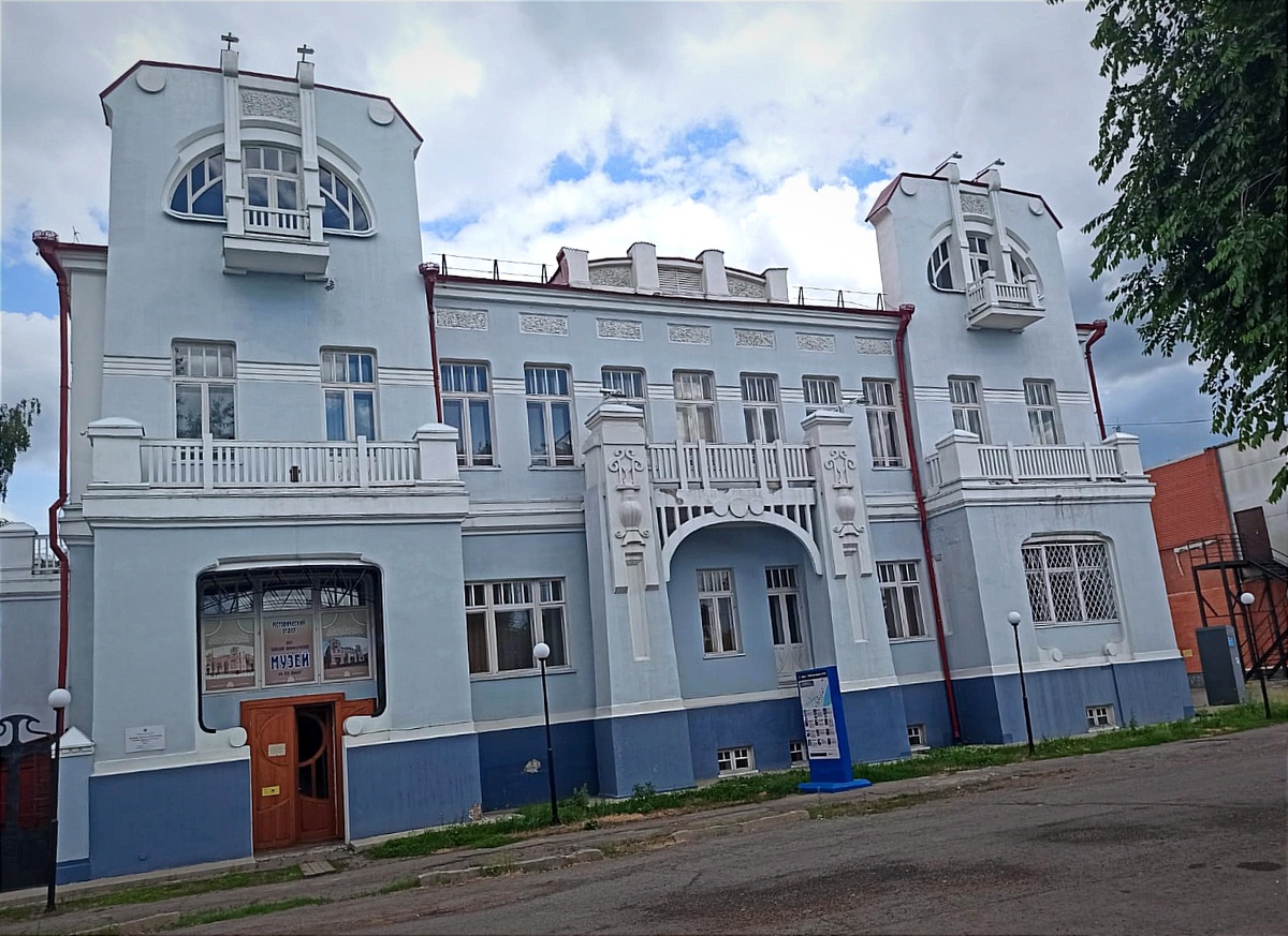 Особняк купца Ассанова, в котором расположен исторический отдел краеведческого музея