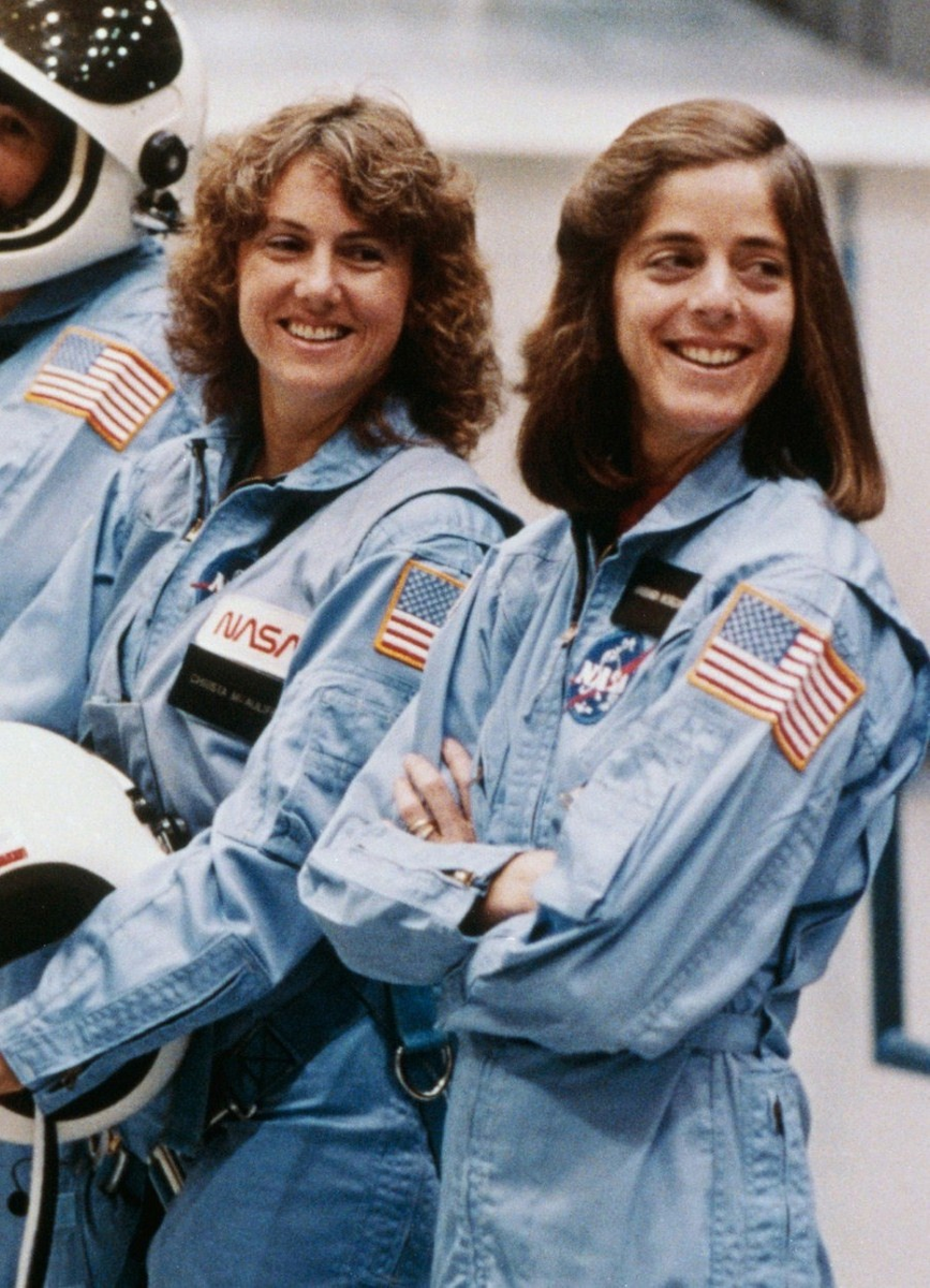 Криста Маколифф и Барбара Морган