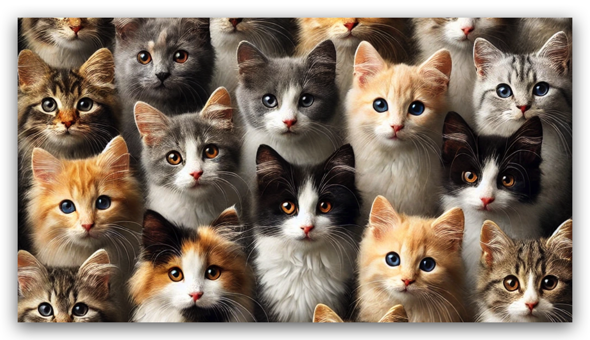 Кошки - милые и загадочные