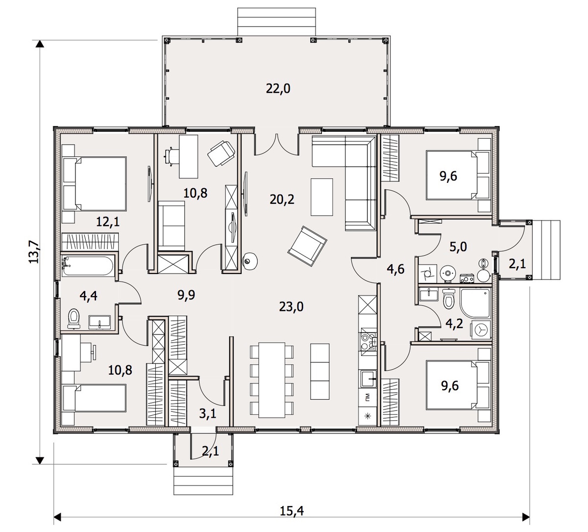 Проект компании NordicWood
