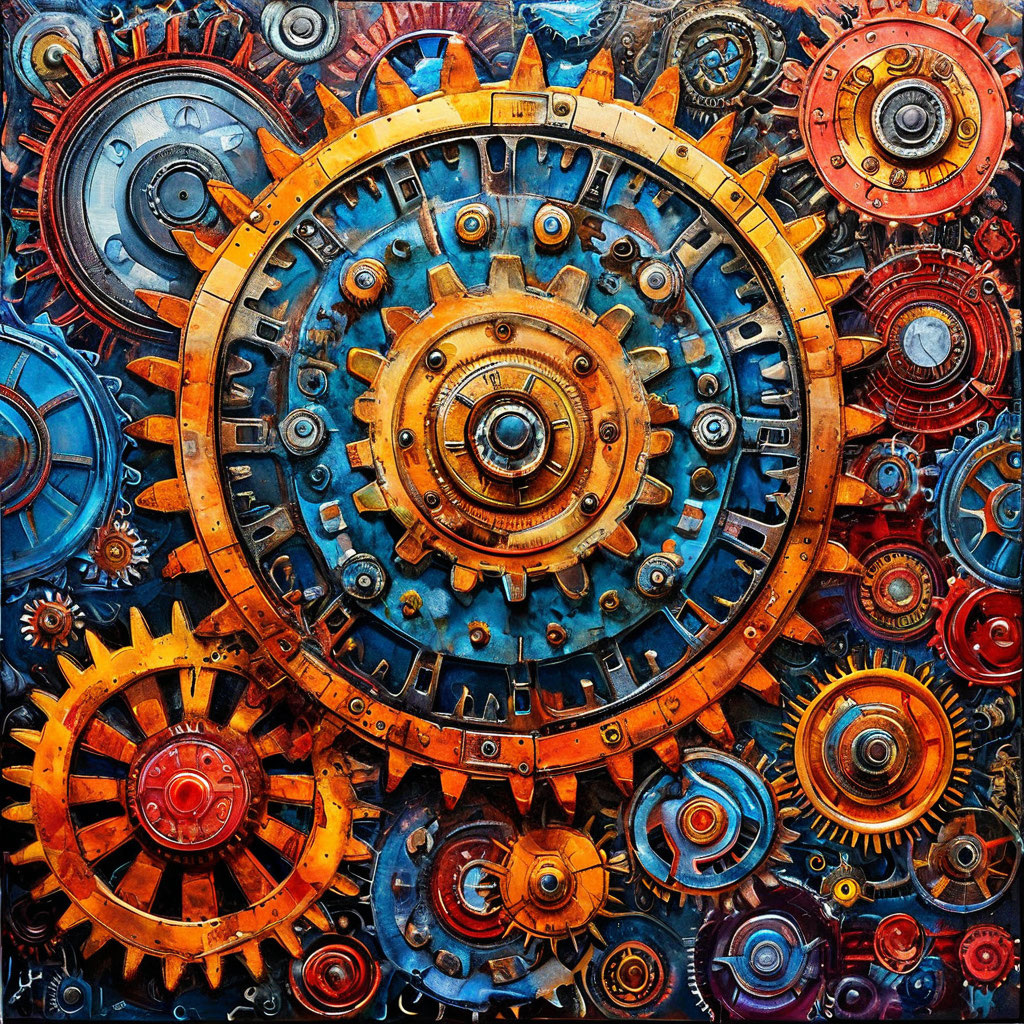 Шестенёрнки должны не только крутиться, но и задорно сиять