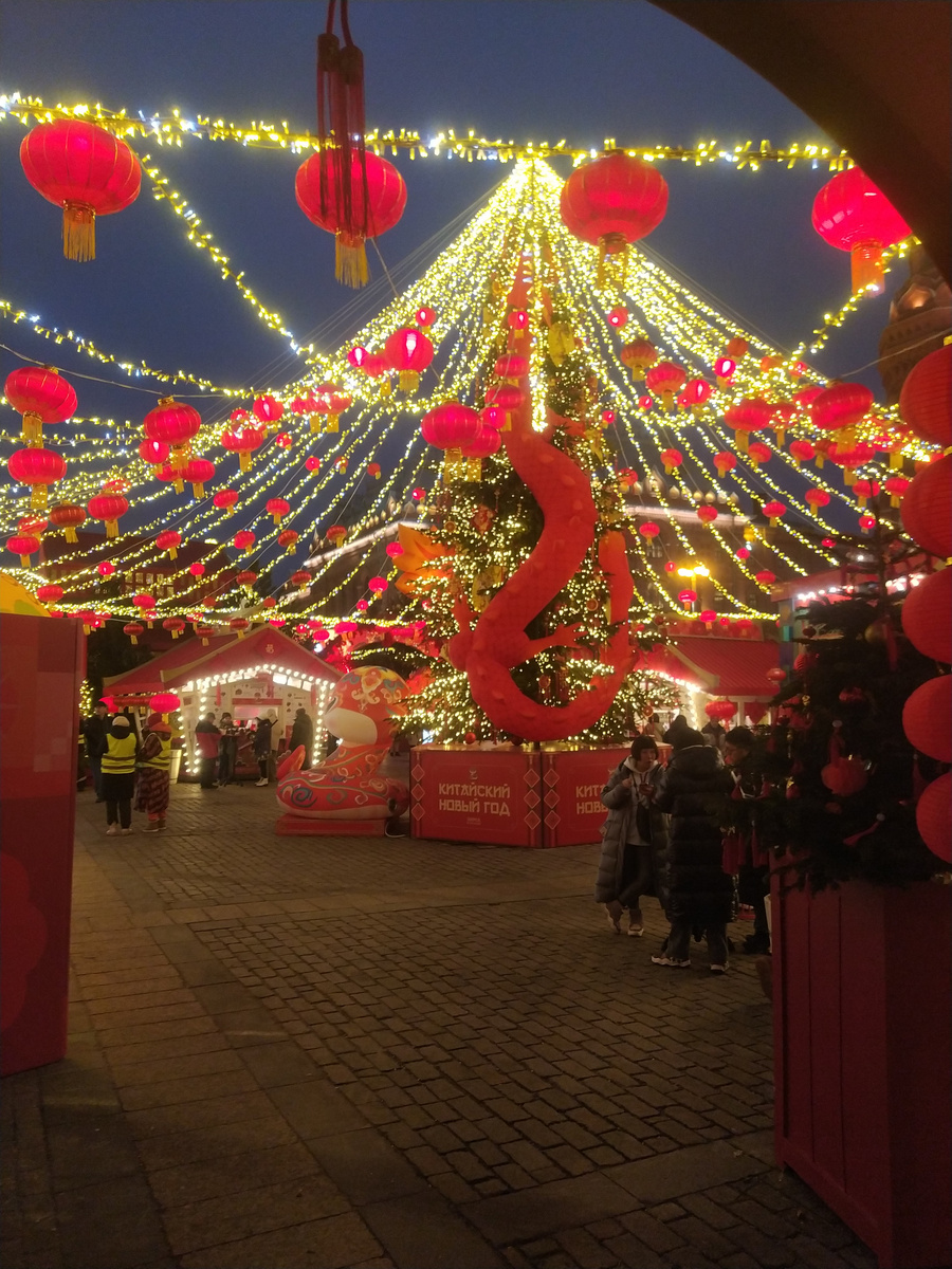 Китайский Новый Год 2025 в Москве на Манежной площади
