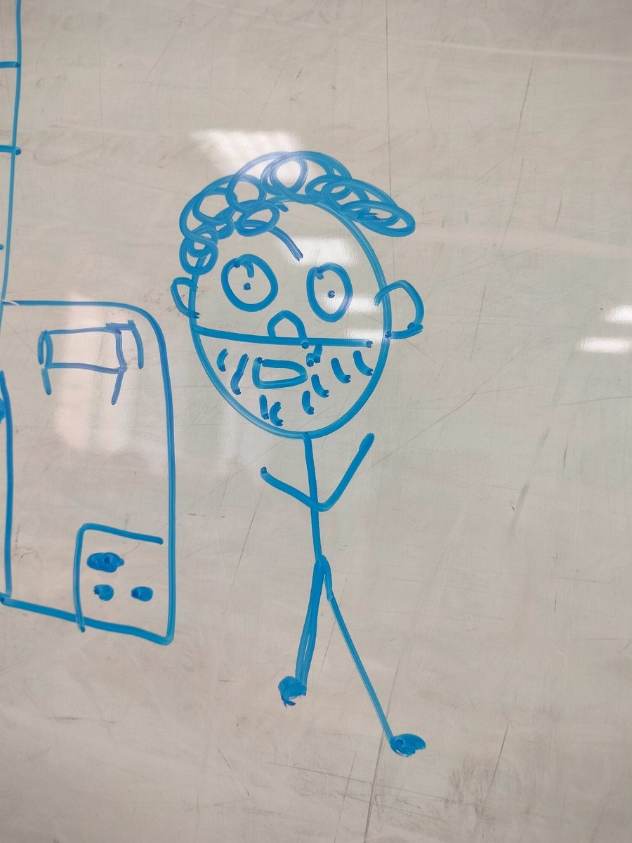 Вот и работник кафе)