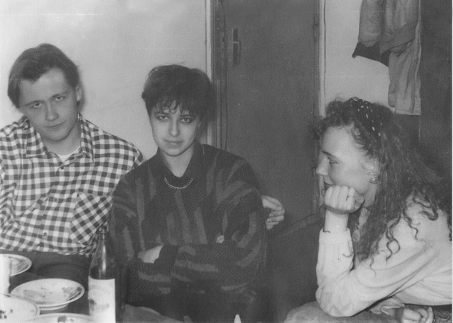 Общежитие института культуры СПб, 1992 год. Фото из архива ВК-сообщества "Министерство любви. А.Фомин"