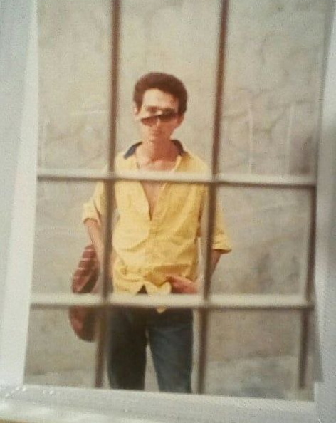 Зиновий Мацкевич, первая фотография в Израиле, март 1991 года.