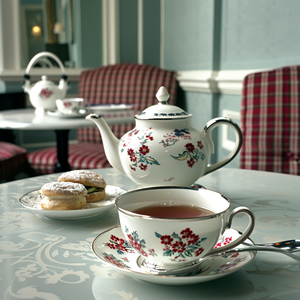 Добавьте молоко к чаю, подайте лёгкие бутерброды с огурцом, и, конечно, приготовьте домашние сконы — они идеально дополнят английский чайный ритуал.