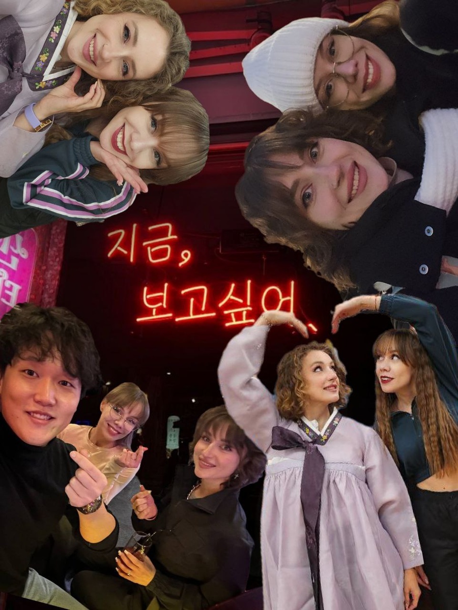 Учитель школы MuntoKorea и его сооснователь и продюссер Стэйси.