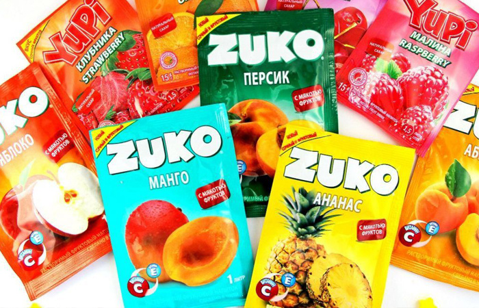 Растворимый сок имел выраженный вкус и яркий цвет/ фото: za.pinterest.com