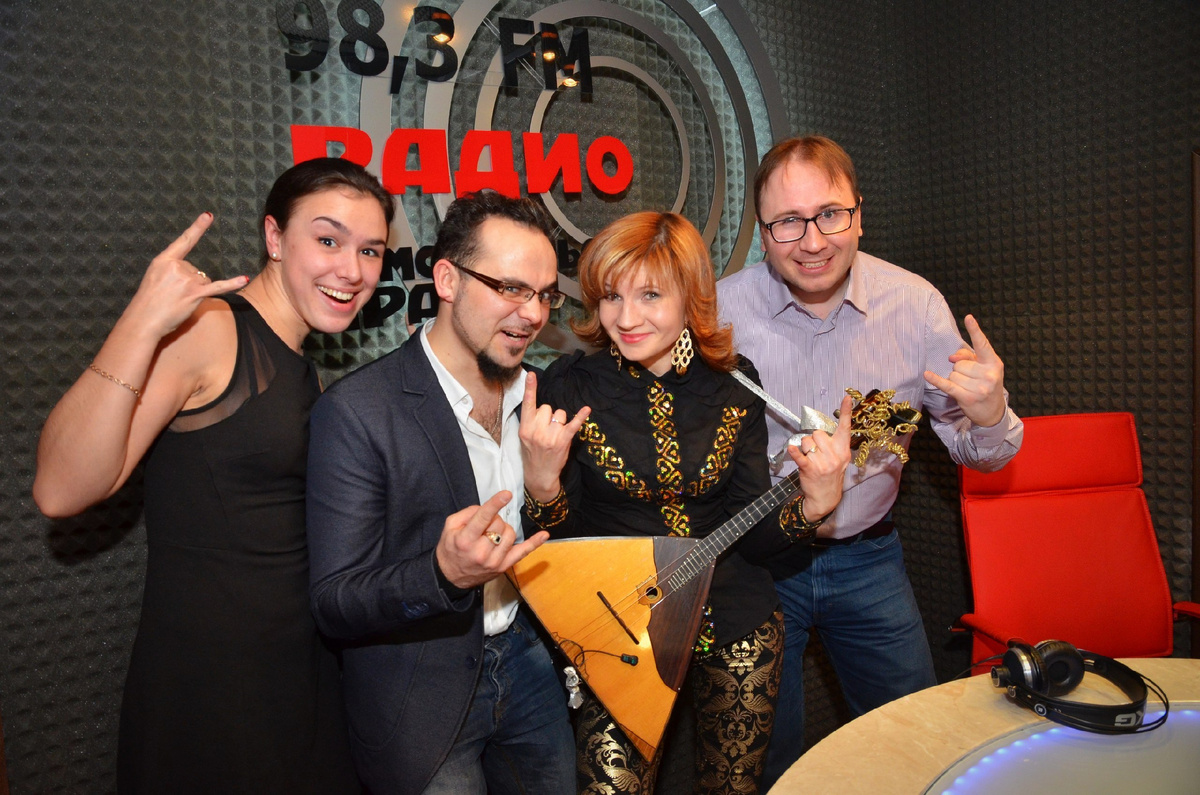 "Кукла Колдуна" на Балалайке Впервые на Радио Комсомольская Правда Новосибирск!