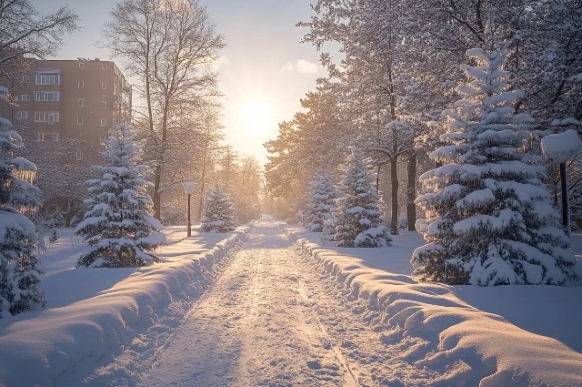    В Хабаровске 29 января зима покажет характер