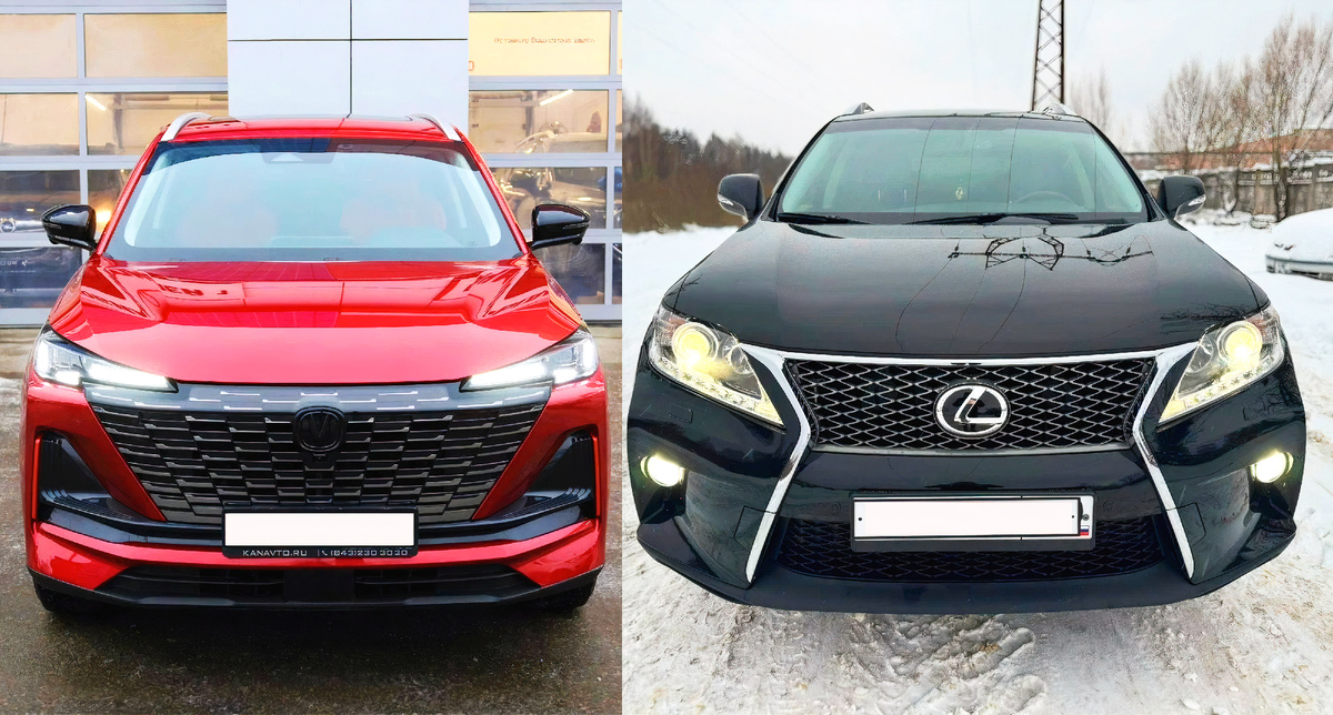 Что выбрать Changan CS55 Plus или Lexus RX270 2014 года