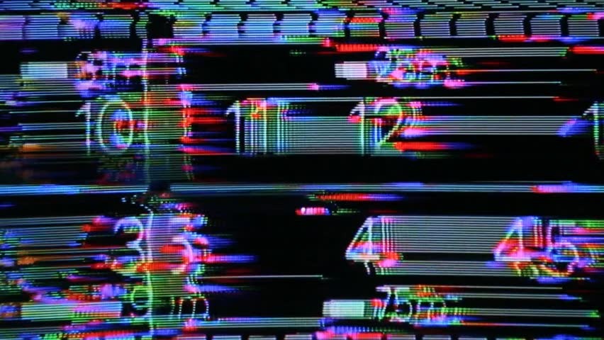 Запись с камеры наблюдения. Что это были за цифры так и не удалось узнать.