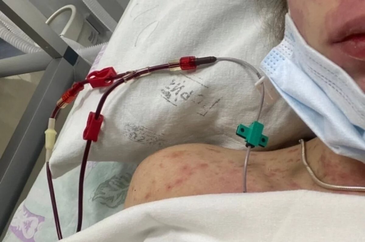    Чтобы снять симптомы, Карине ставили до 12 капельниц в день.