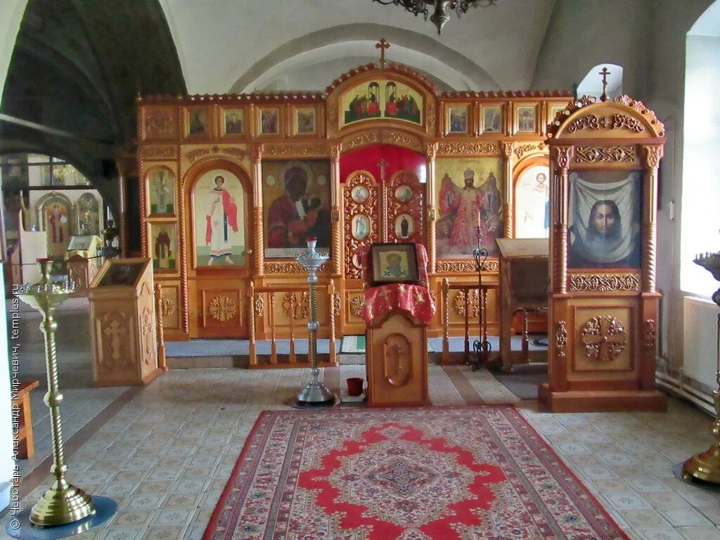 Интерьер Николо-Набережной церкви в Муроме.