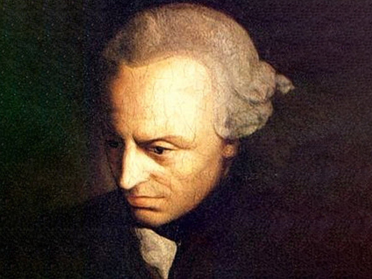 Иммануил Кант (1724-1804), великий немецкий философ. Родом из Калининграда.