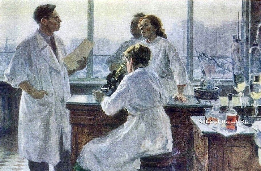 Живопись, иллюстрации и фотографии СССР. Медицина. Из открытых источников.