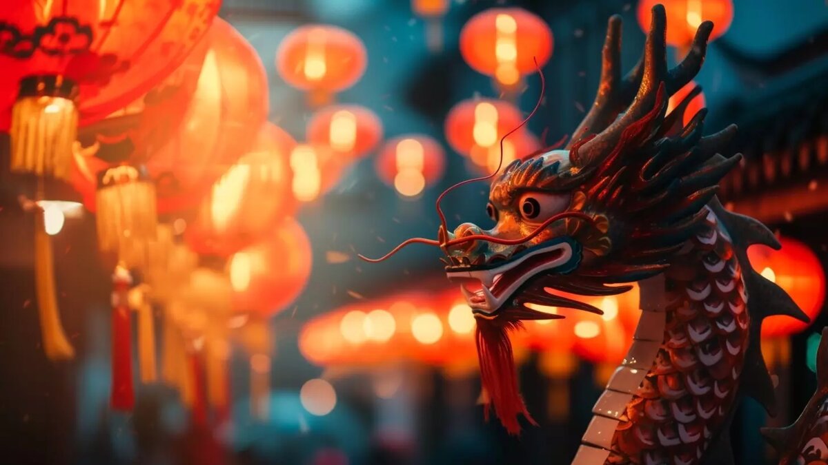 В Китае Новый год празднуют 15 дней. Источник: изображение Midjourney