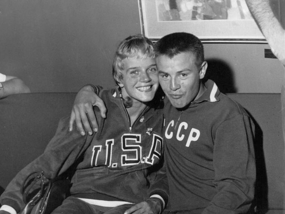    Дорис Фукс и Борис Никоноров© Фото : Из личного архива Бориса Никонорова