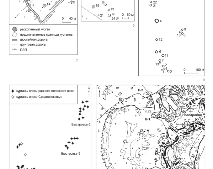 Новые данные о планиграфии могильника Камень-2