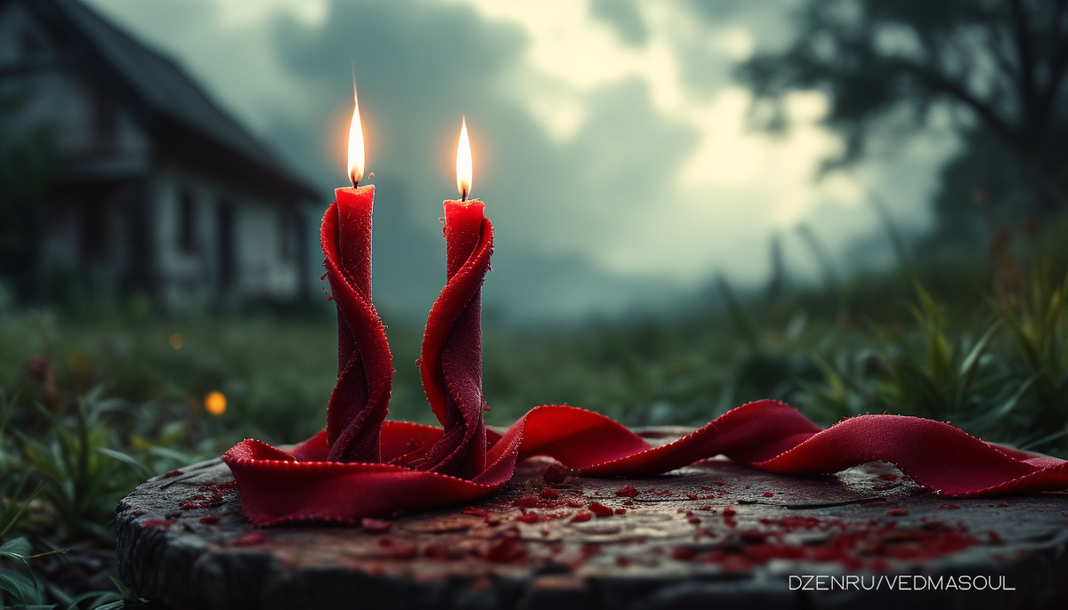 Авторское изображение @vedmasoul. Cгенерировано ИИ. Программные свечи, магия свечи