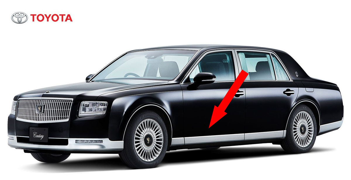    Toyota для императора: в дороге с самой шикарной праворулькой