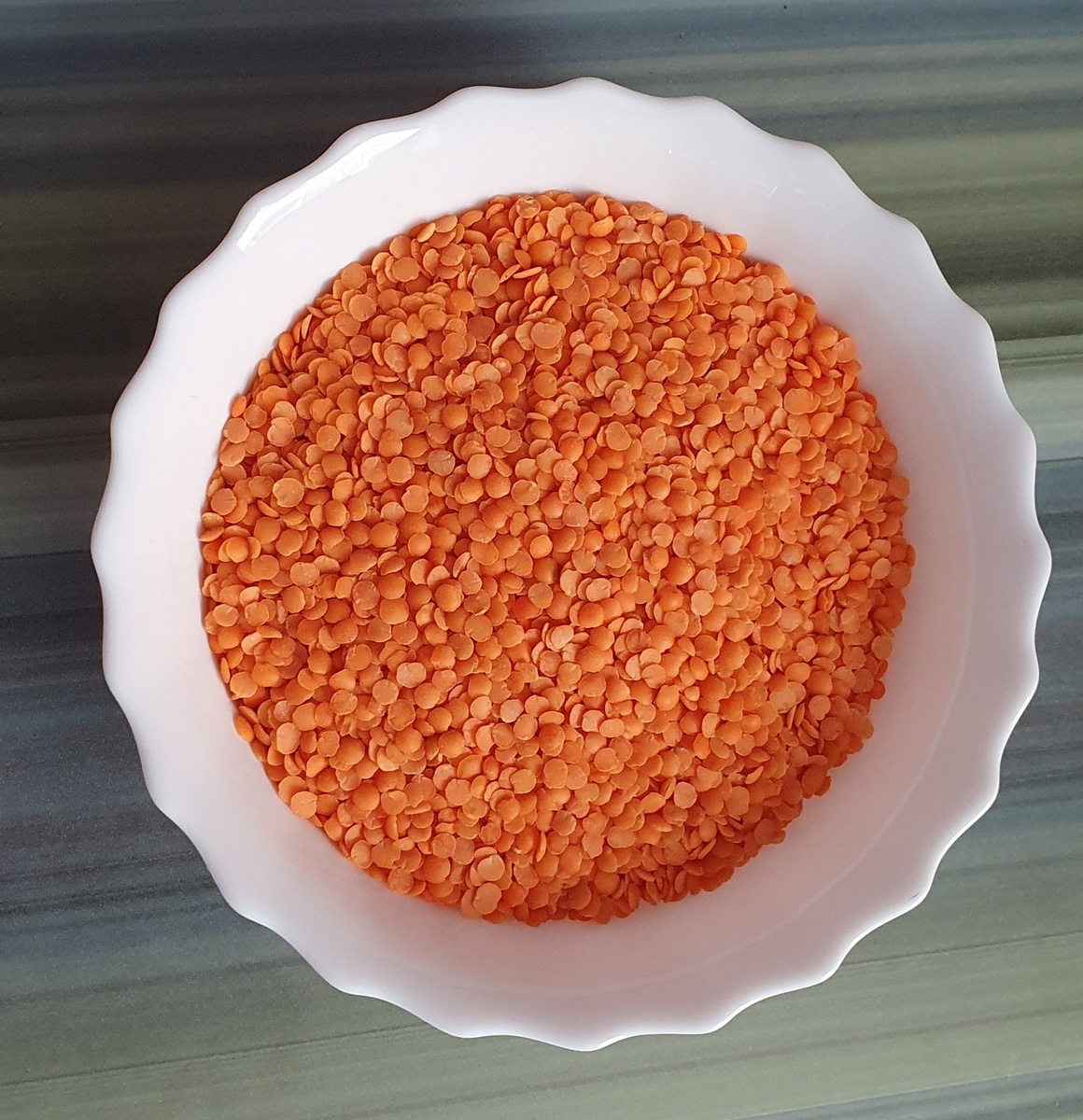 Красная чечевица. Фото автора.