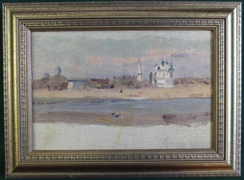 Пейзаж «Старочеркасск», художник И.И. Крылов. 1899 г. / ФОТО из фондов Старочеркасского музея-заповедника