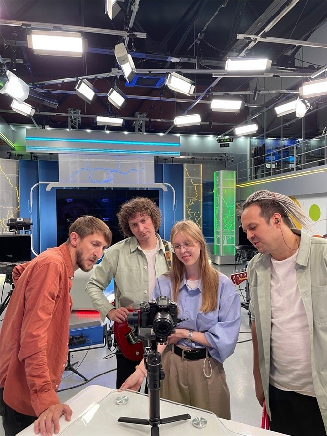 Съемка клипа для песни «Погода»