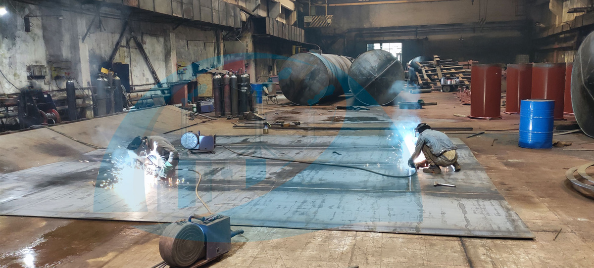 сварка карты стального резервуара РГС-завод ЗСО-КВАЗАР