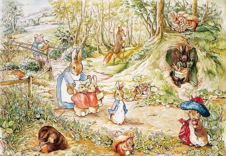 Рисунки Беатрис Поттер