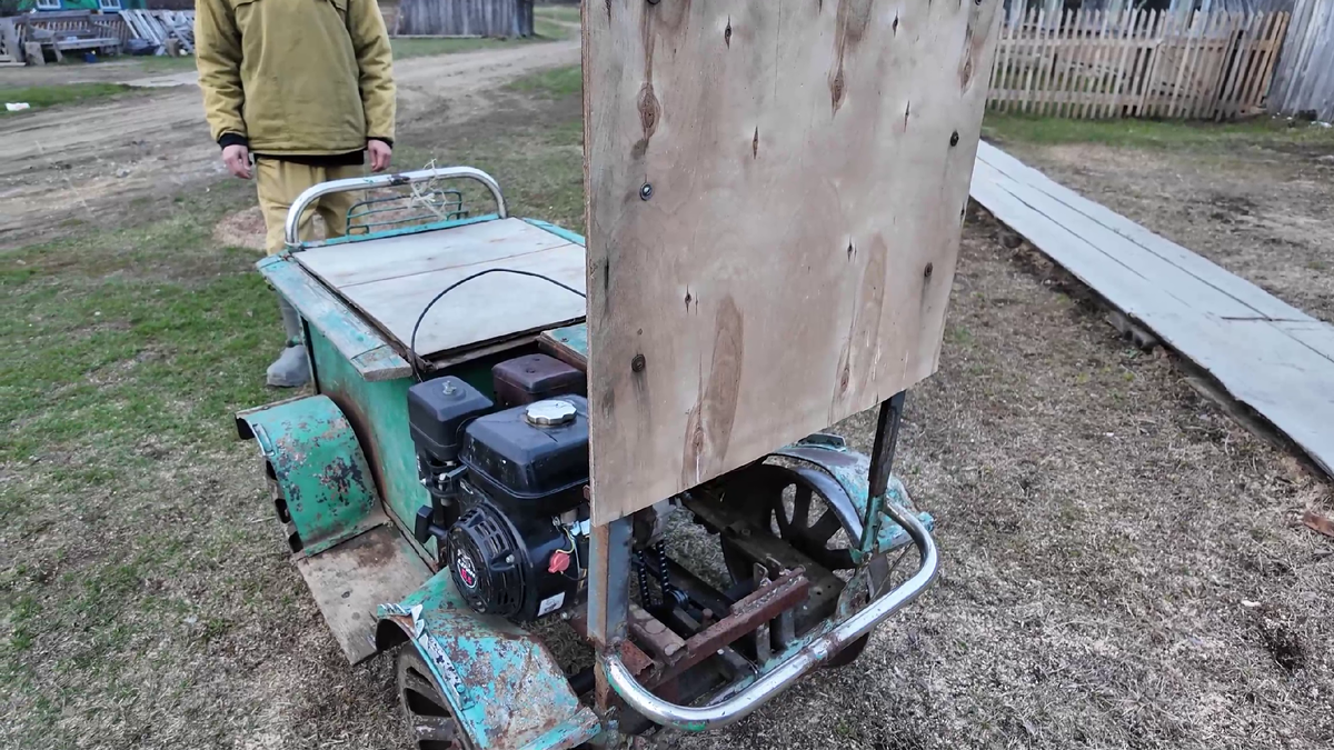 Наша мотодрезина