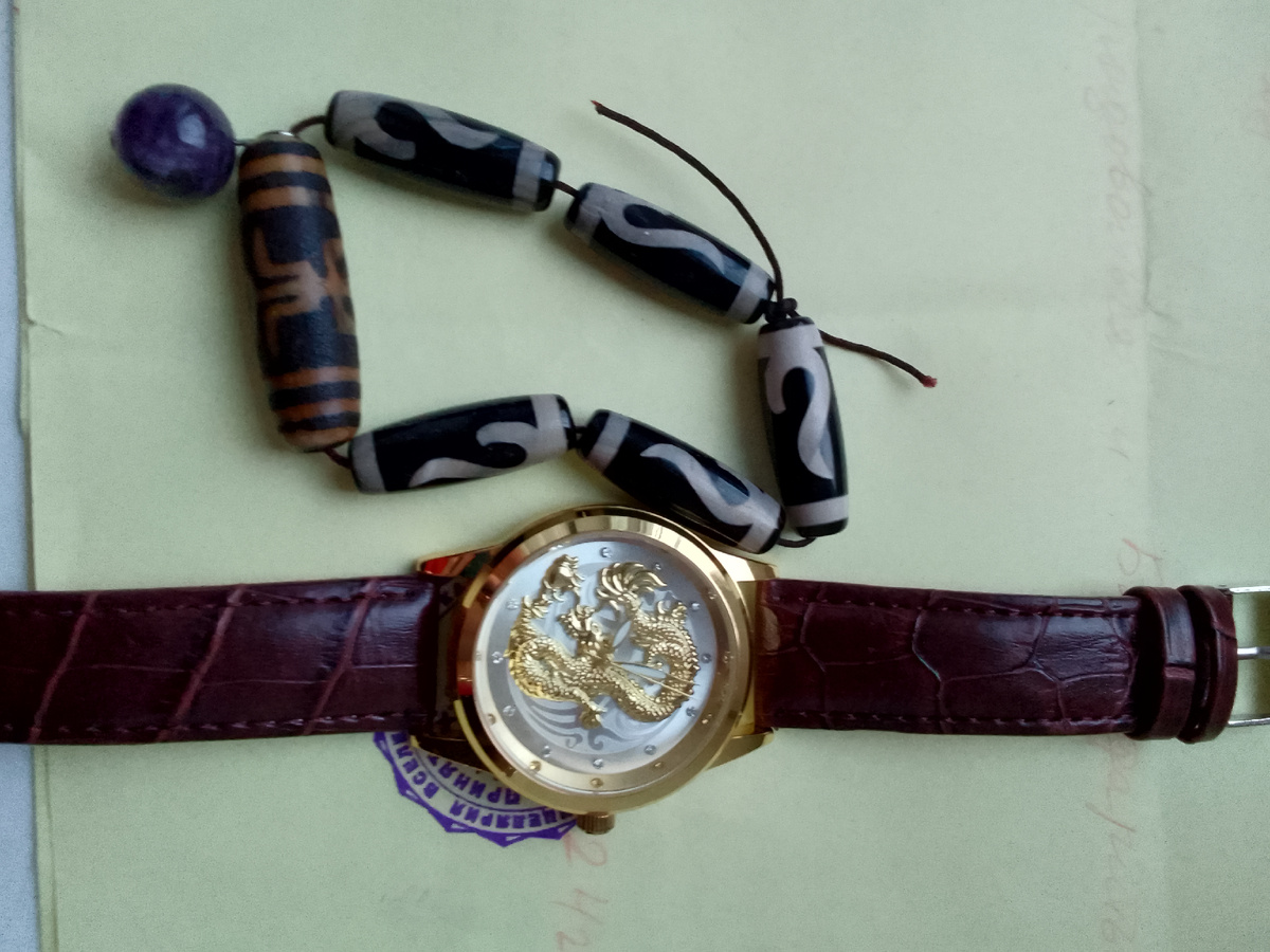 мои часы и бусины