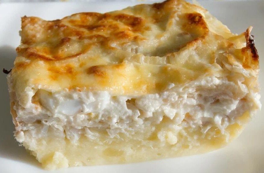 Рыбная запеканка.
