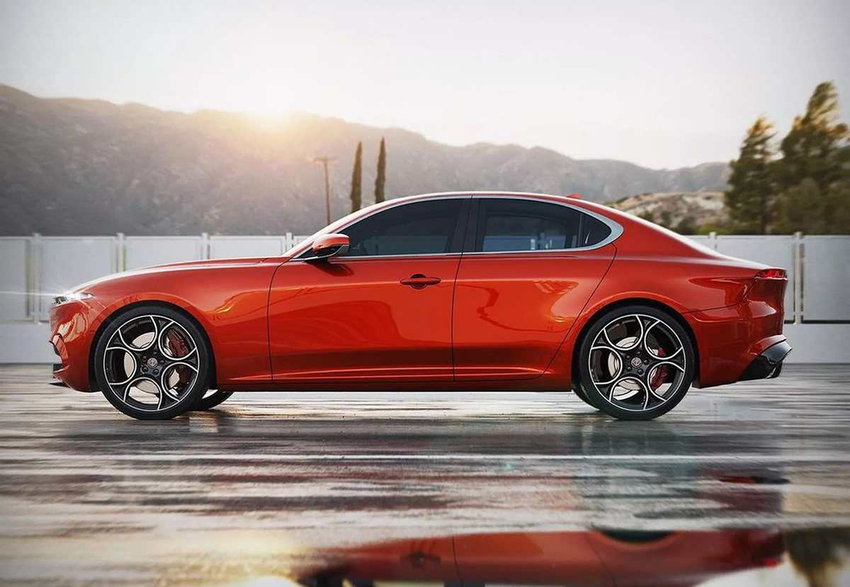 Глядишь, такой станет через несколько лет Lada...(см. ниже).