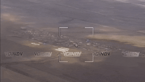    Бомберы 11-й гвардейской армии ВВС ПВО отработали по объектам противника//Видео ТГ-канала "Воин DV"