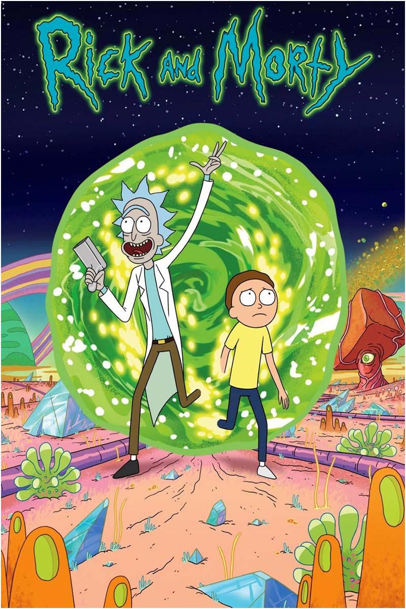 Приключения обычного школьника Морти и его эксцентричного дедушки Рики, изобретшего летающую тарелку, которая способна перемещаться сквозь время и пространство.