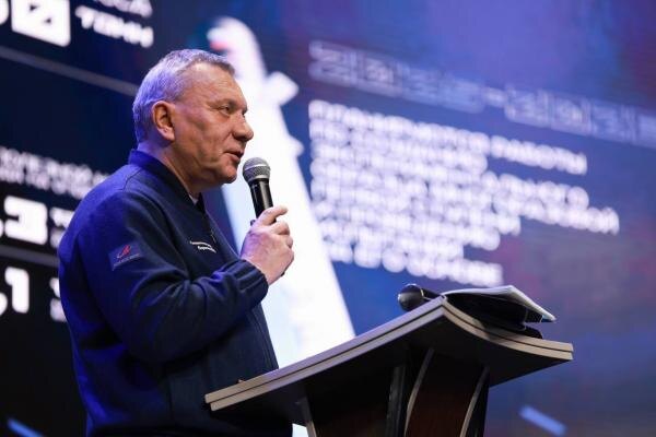 Фо­то: "Рос­кос­мос". На фо­то: гла­ва "Рос­кос­мо­са" Юрий Бо­рисов