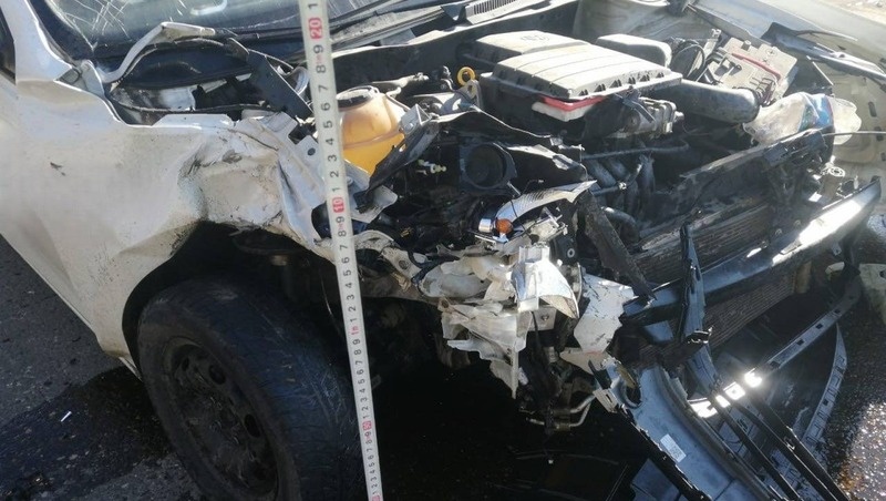    В аварии травмы получили оба водителя Фото: УГИБДД ГУ МВД России по Ставропольскому краю