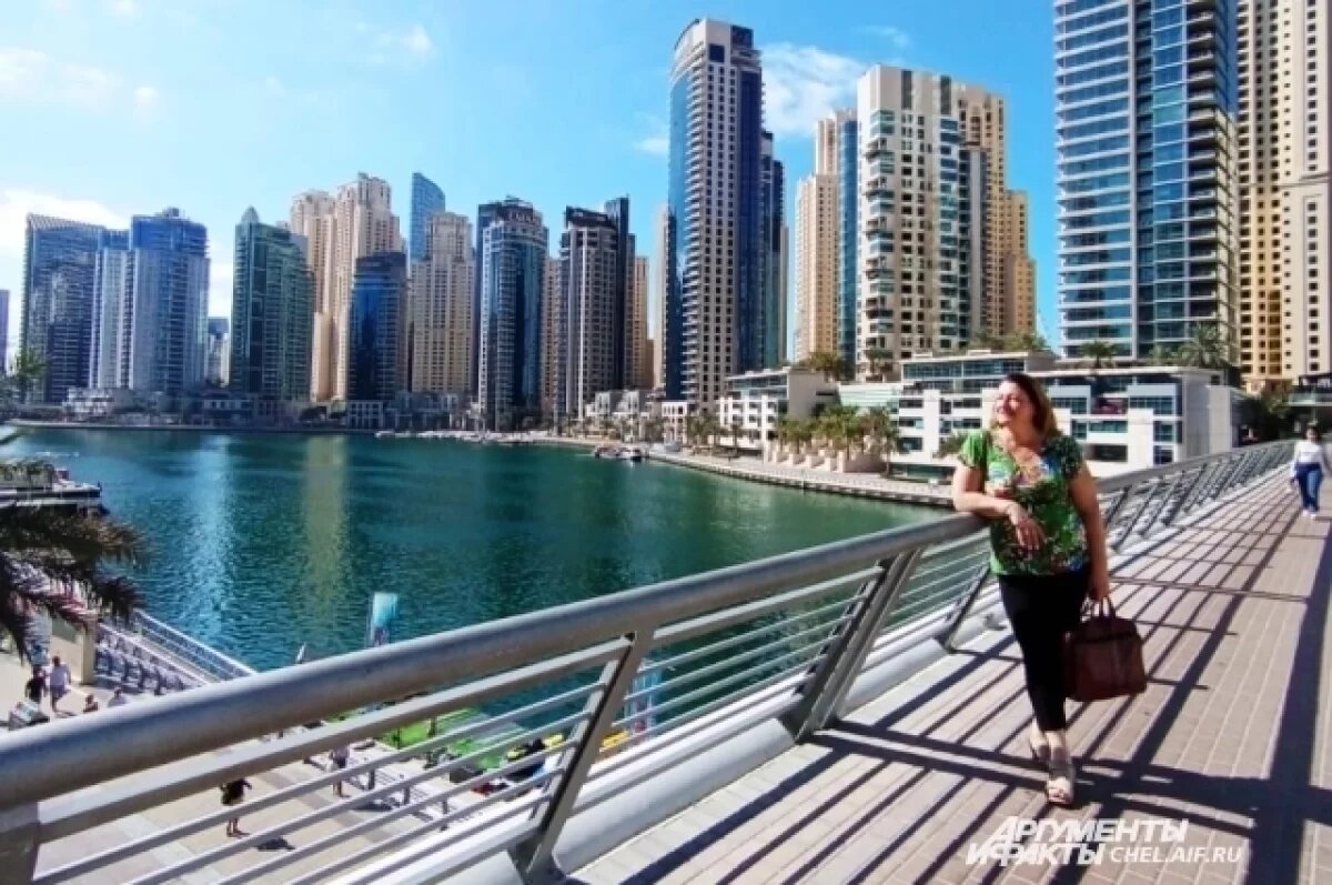    Дубай потрясающе красив.