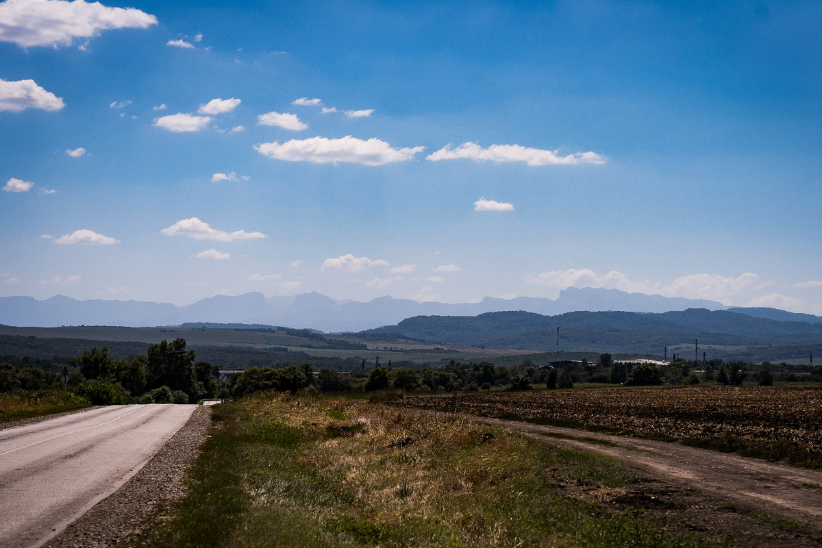 По дороге в Баракаевскую
